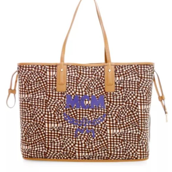 MCM Liz Reversible Large Tote-Cognac - Picture 4 of 8